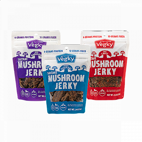 Vegky 植物肉乾（全素香菇）